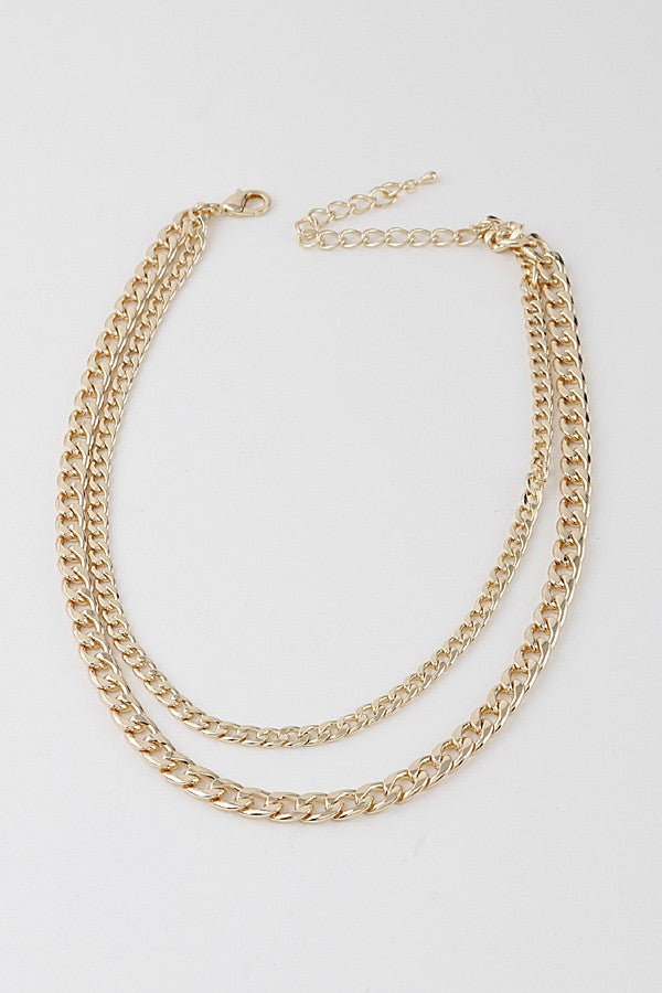 Double Chain Necklace