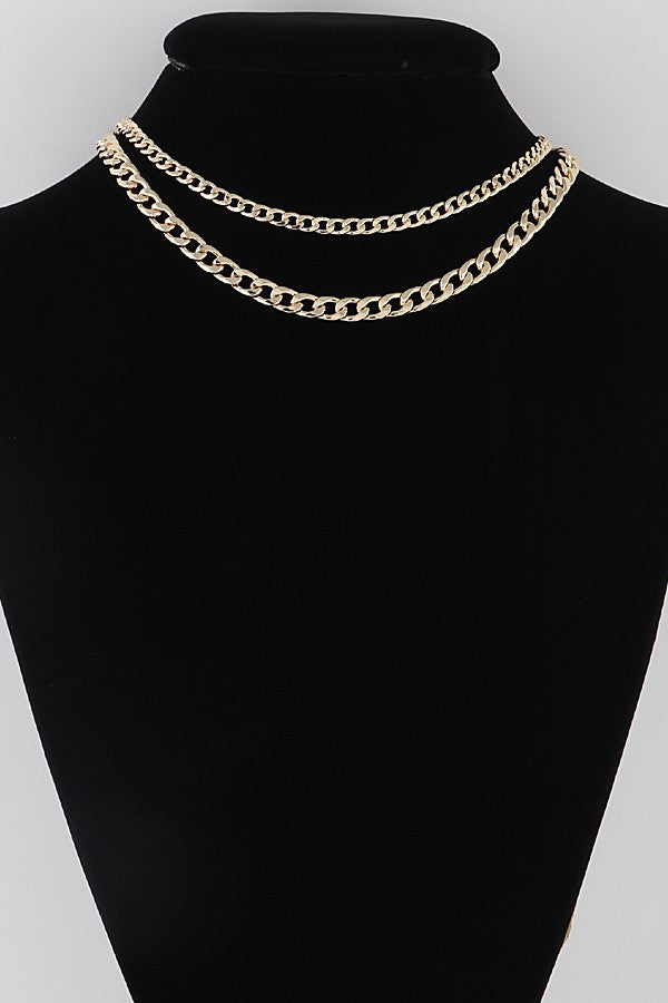 Double Chain Necklace