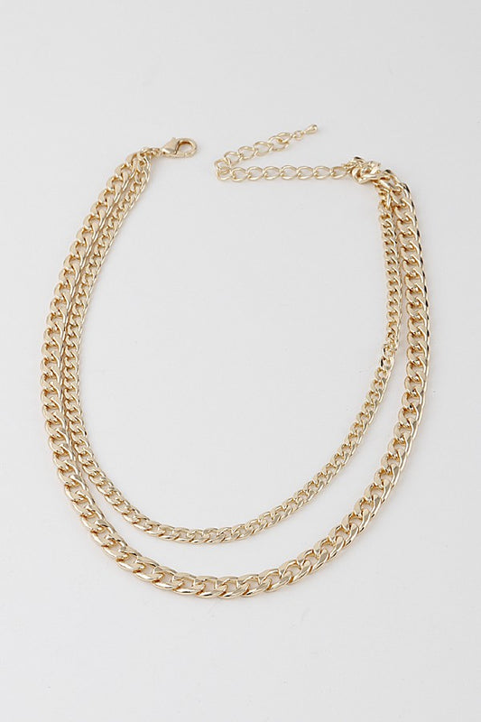 Double Chain Necklace