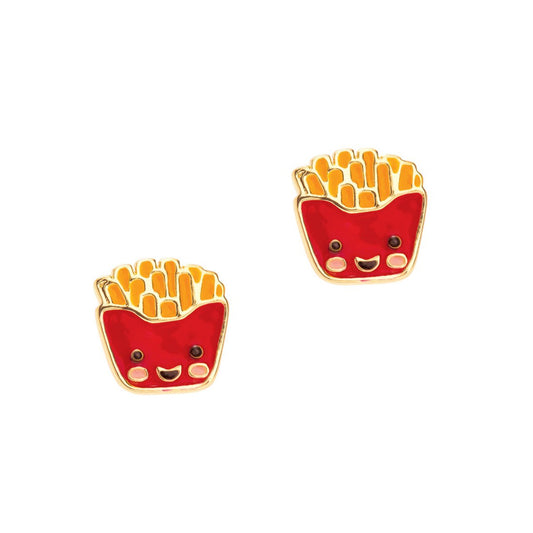 French Fry Friends Stud